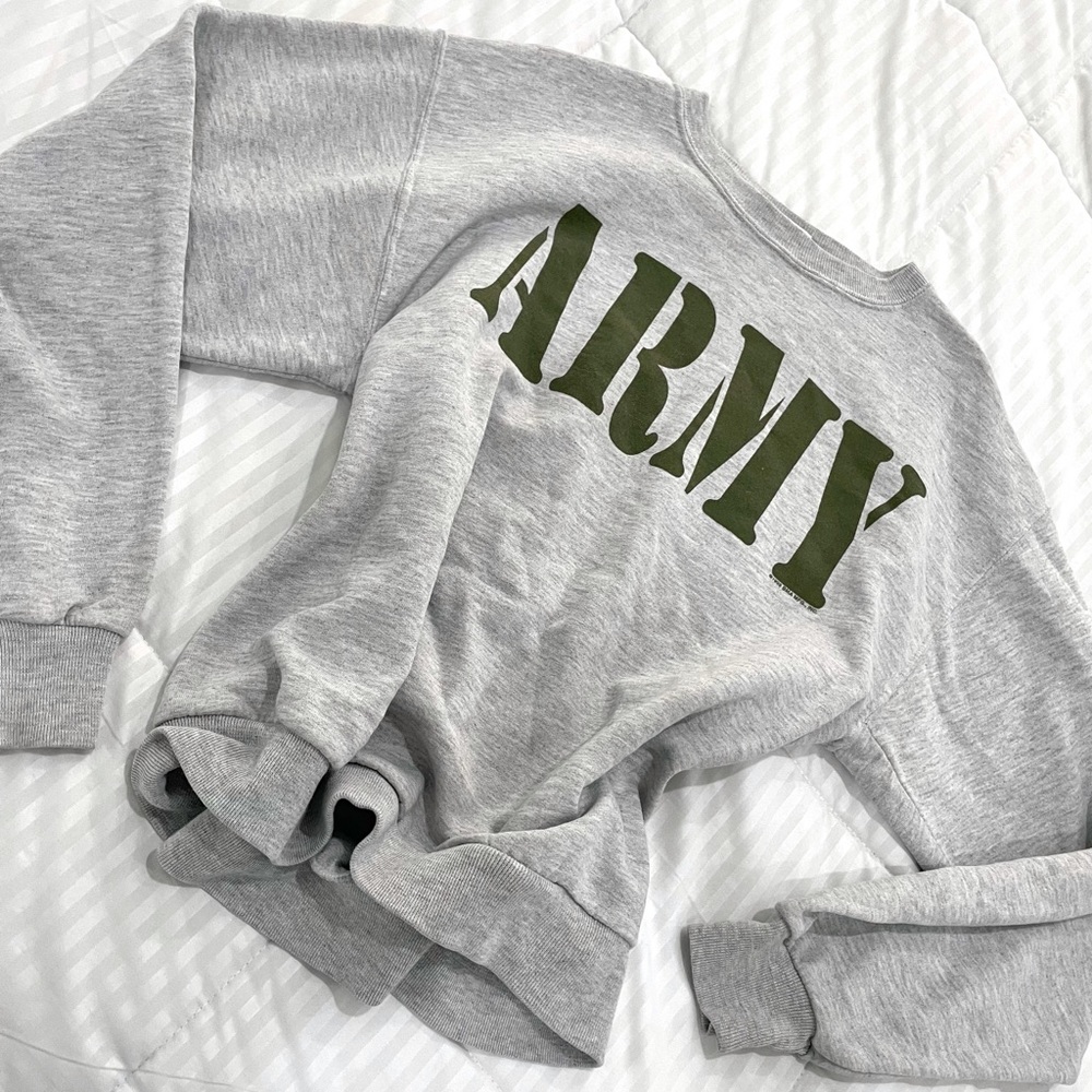 Army sweatshirt